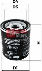 Clean Filters DE2201 - Патрон осушителя воздуха, пневматическая система xparts.lv