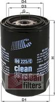 Clean Filters DO 225/C - Oil Filter xparts.lv
