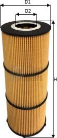 Clean Filters ML4587 - Oil Filter xparts.lv