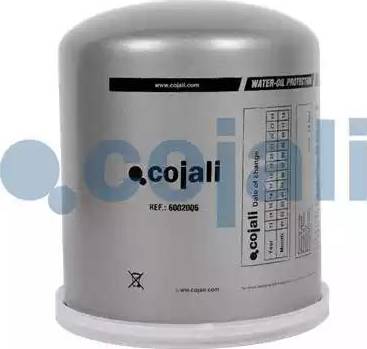Cojali 6002006 - Патрон осушителя воздуха, пневматическая система xparts.lv
