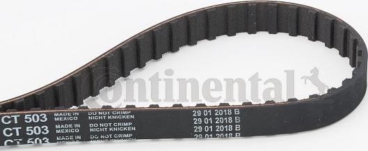 Continental CTAM CT 503 - Зубчатый ремень ГРМ xparts.lv