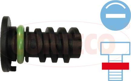 Corteco 49471179 - Sealing Plug, oil sump xparts.lv