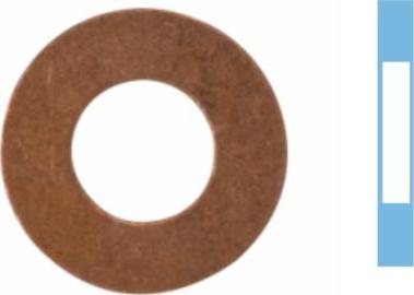 Corteco 005696H - Seal Ring, oil drain plug xparts.lv