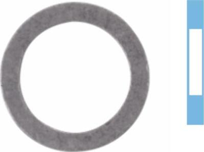 Corteco 005700H - Seal Ring, oil drain plug xparts.lv