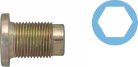 Corteco 220126S - Sealing Plug, oil sump xparts.lv