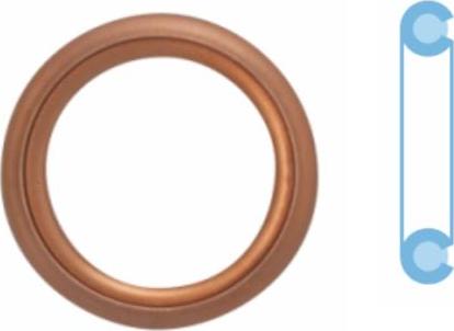 Corteco 402129S - Уплотнительное кольцо, резьбовая пробка маслосливного отверстия xparts.lv