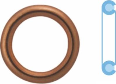 Corteco 402125H - Seal Ring, oil drain plug xparts.lv