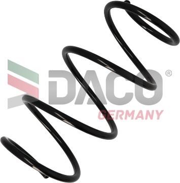 DACO Germany 800312 - Пружина ходовой части xparts.lv