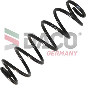 DACO Germany 812830 - Пружина ходовой части xparts.lv
