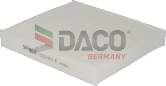 DACO Germany DFC1000 - Filtrs, Salona telpas gaiss xparts.lv