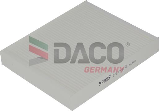 DACO Germany DFC2700 - Filter, interior air xparts.lv