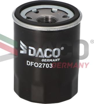 DACO Germany DFO2703 - Масляный фильтр xparts.lv