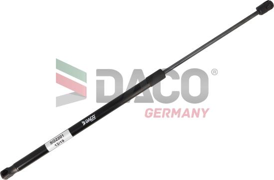DACO Germany SG2201 - Gāzes atspere, Bagāžas / Kravas nodalījuma vāks xparts.lv