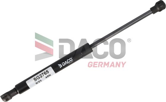 DACO Germany SG2765 - Gāzes atspere, Bagāžas / Kravas nodalījuma vāks xparts.lv