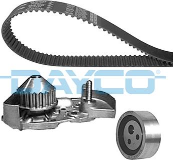 Dayco KTBWP2590 - Водяной насос + комплект зубчатого ремня xparts.lv