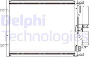 Delphi CF20245 - Kondensators, Gaisa kond. sistēma xparts.lv
