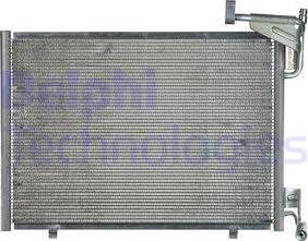 Delphi CF20243 - Condenser, air conditioning xparts.lv