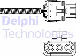 Delphi ES10996-12B1 - Lambda zonde xparts.lv