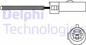 Delphi ES10997-12B1 - Lambda Sensor xparts.lv
