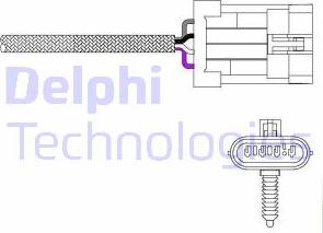 Delphi ES20023 - Lambda zonde xparts.lv