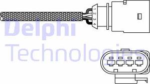 Delphi ES20289-12B1 - Lambda Sensor xparts.lv