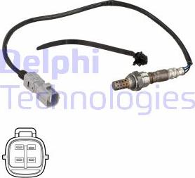 Delphi ES21261-12B1 - Lambda Sensor xparts.lv