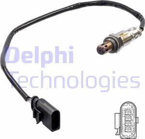 Delphi ES21278-12B1 - Лямбда-зонд, датчик кислорода xparts.lv