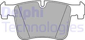 Delphi LP2234 - Brake Pad Set, disc brake xparts.lv