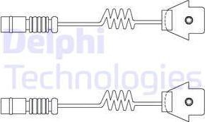 Delphi LZ0111 - Indikators, Bremžu uzliku nodilums xparts.lv