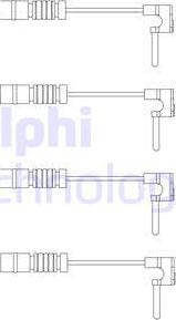 Delphi LZ0120 - Indikators, Bremžu uzliku nodilums xparts.lv