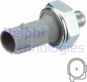 Delphi SW90044 - Датчик, давление масла xparts.lv