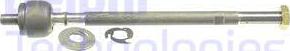 Delphi TA1762 - Inner Tie Rod, Axle Joint xparts.lv