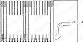 Delphi TSP0525001V - Evaporator, air conditioning xparts.lv