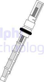 Delphi TSP0695190 - Расширительный клапан, кондиционер xparts.lv