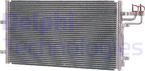 Delphi TSP0225520 - Condenser, air conditioning xparts.lv