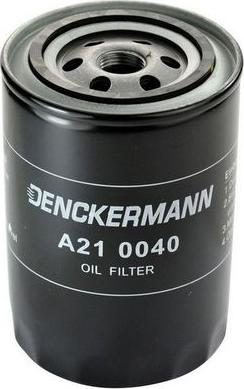 Denckermann A210040 - Eļļas filtrs xparts.lv