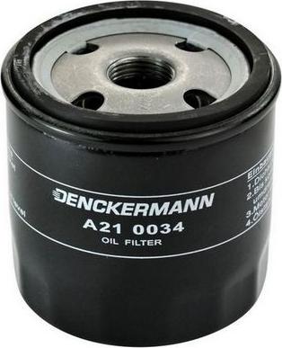 Denckermann A210034 - Eļļas filtrs xparts.lv