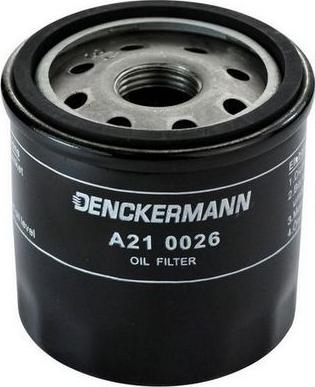 Denckermann A210026 - Eļļas filtrs xparts.lv