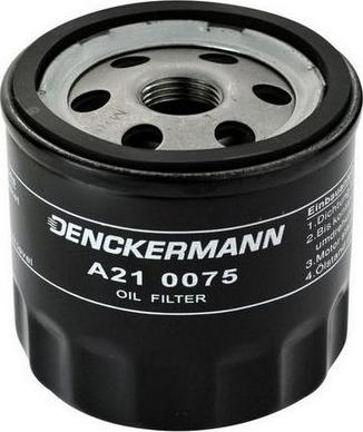 Denckermann A210075 - Eļļas filtrs xparts.lv