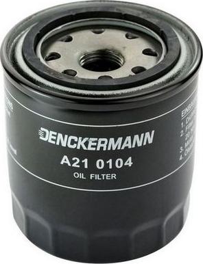Denckermann A210104 - Eļļas filtrs xparts.lv