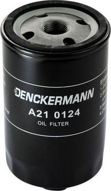 Denckermann A210124 - Eļļas filtrs xparts.lv