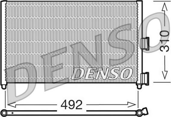 Denso DCN09071 - Kondensators, Gaisa kond. sistēma xparts.lv