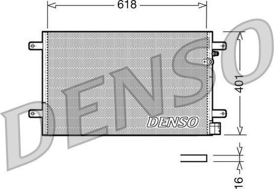 Denso DCN02006 - Kondensatorius, oro kondicionierius xparts.lv