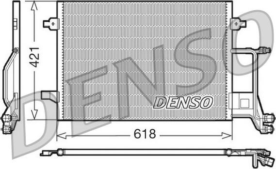 Denso DCN02013 - Kondensators, Gaisa kond. sistēma xparts.lv