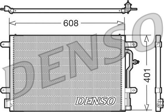 Denso DCN02012 - Kondensators, Gaisa kond. sistēma xparts.lv