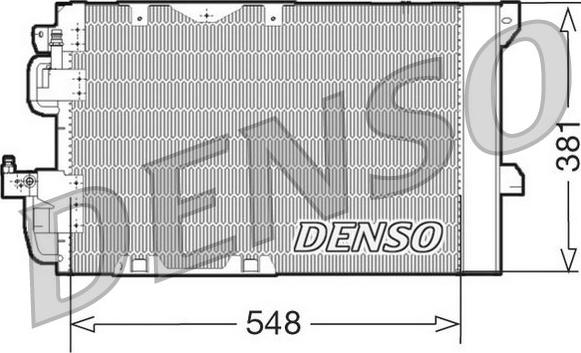 Denso DCN20005 - Kondensators, Gaisa kond. sistēma xparts.lv