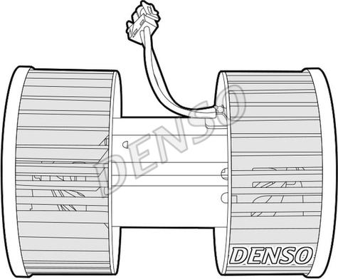 Denso DEA05003 - Interior Blower xparts.lv