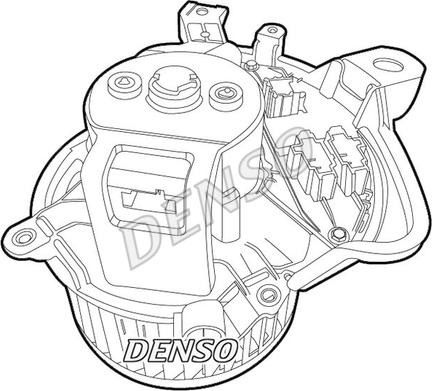 Denso DEA01011 - Salona ventilators xparts.lv