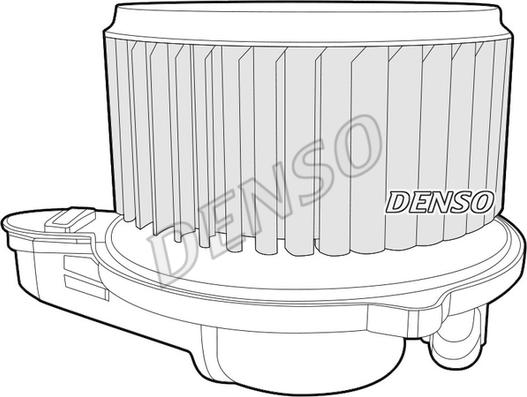 Denso DEA02006 - Vidaus pūtiklis xparts.lv