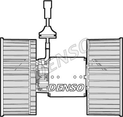 Denso DEA12001 - Salona ventilators xparts.lv
